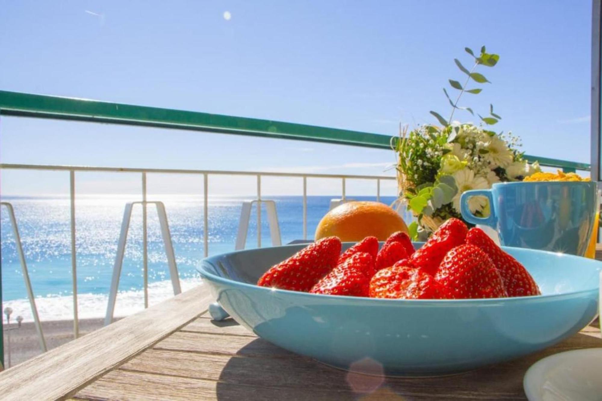 Апартаменты Prom 131 - Promenade - Sea View - Terrace Ницца Экстерьер фото