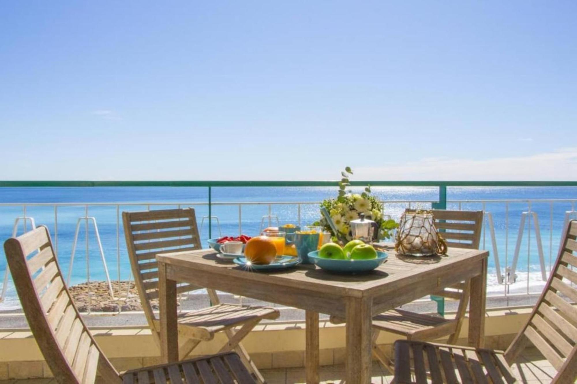 Апартаменты Prom 131 - Promenade - Sea View - Terrace Ницца Экстерьер фото