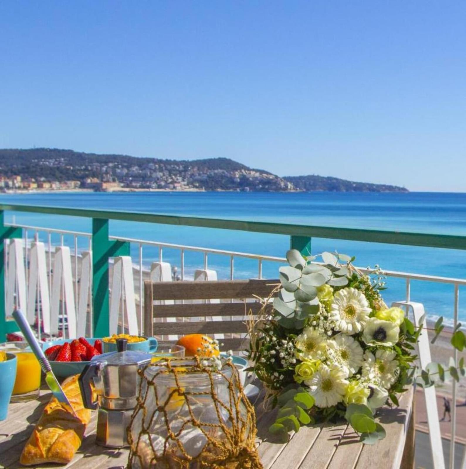 Апартаменты Prom 131 - Promenade - Sea View - Terrace Ницца Экстерьер фото